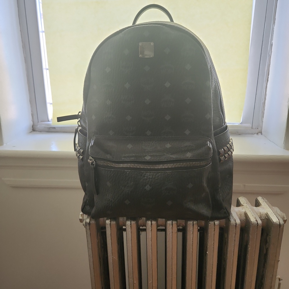 MCM Black Backpack